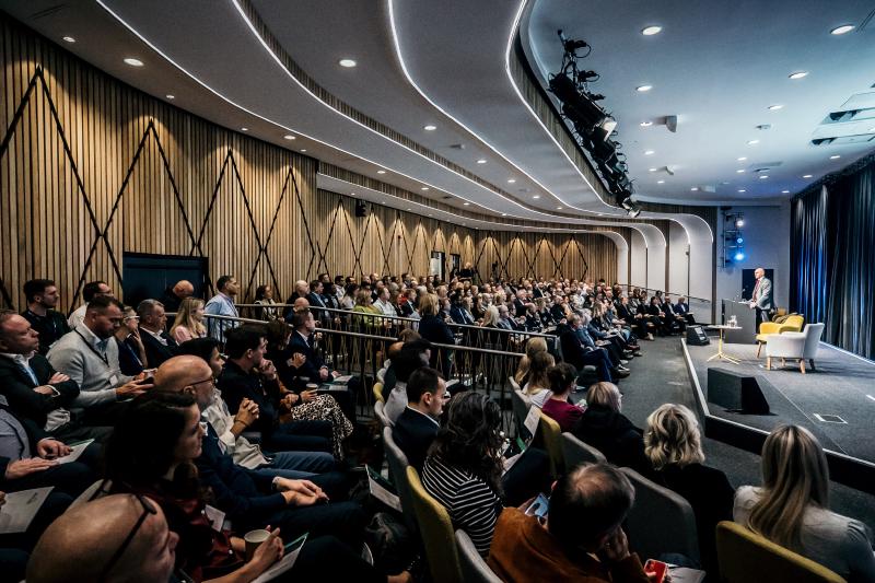 The audience at the National Innovation Centre for Data