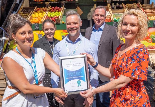 Better Health at Work Award for Northumbria Healthcare